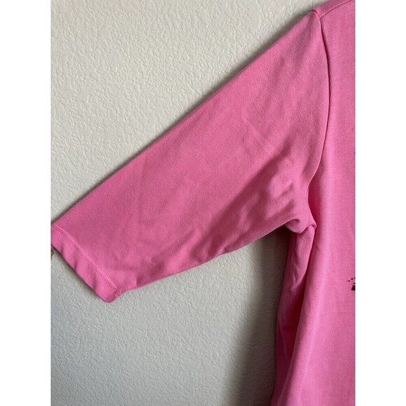 NEW Quacker Factory Sweater Women's Size Large Beach Bikini Sequin Beaded Top - Picture 5 of 7